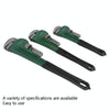 14 inch JiuTong Plastic Handle Heavy Duty Pipe Wrench Plumbing Pliers