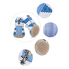 JML Dog Shoes Size 3 Blue - Breathable Non-Slip Paw Protection