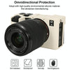 For Sony ILCE-7CM2 / A7C II / A7CR Glossy Soft Silicone Protective Case(White)