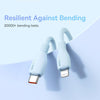 Baseus Pudding Series 20W Type-C to 8 Pin Fast Charging Data Cable, Length:1.2m(Blue)