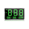 C80 GPS HUD Head-Up Display Speedometer - 4.5" Car Speed, Altitude, Mileage - Black