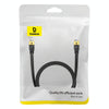 Baseus PCWL-A104 High Speed CAT7 10Gigabit Ethernet Flat Cable, Length:3m(Black)