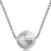 Three-Dimensional Sports Ball Pendant Necklace,Style:  Women Basketboard White