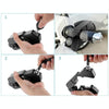 Motorcycle Aluminum Alloy Throttle Handle Lock (Black)