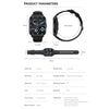 DM60+ 1.83 inch BT5.2 Smart Sport Watch, Support Bluetooth Call / Sleep / Blood Sugar / Blood Oxygen / Temperature / Heart Rate / Blood Pressure Health Monitor(Black)