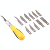 WLXY WL-9305 High-Grade Carving Knife Kit, Knife Length: 15.5cm