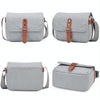 CADeN D26 SLR Camera Waterproof Sling Shoulder Bag, Size: 28 x 13 x 20cm(Grey)