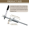 Automotive Sheet Metal Dent Repair Tool Paint Parallel Marking Tool(With Pen)