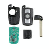 For BMW CAS3 System Intelligent Remote Control Car Key with Integrated Chip & Battery, Frequency: 315MHz