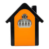 Wall Mounted Key Safe Box - 4 Digit Combination Lock - Orange