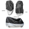 210D Oxford Cloth Motorcycle Electric Car Rainproof Dust-proof Cover, Size: XL (Black)