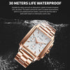 OCHSTIN 7240 Multifunctional Quartz Waterproof Steel Strap Men Watch(Rose Gold+White)
