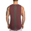 Fitness Training Loose Breathable Vest Quick-drying Sleeveless Shirt, Size:XXL (Red)