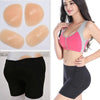 Buttocks Panties Hip Silicone Panties Beautiful Body Women Panties, Size:XL, Style:4 PCS Silicone(Black)