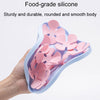 Silicone Licking Mat (Blue/Pink) for Cats & Dogs - Anti-Choking Slow Feeder