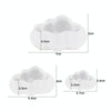 2 PCS Cloud DIY Mirror Silicone Mold, Specification: Small