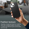For iPhone 15 Plus Carbon Fiber Series IMD Phone Case(Black)