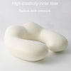 Portable Nap Neck Care Pillow Multifunctional Airplane Travel U-Shaped Pillow, Style: Dark Gray Memory Cotton