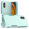 For Samsung Galaxy XCover7 2 in 1 PC + TPU Phone Case(Light Green)