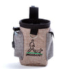 Dog Treat Training Pouch Bag with Poo Bag Dispenser (Ginger)