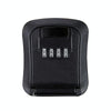 Wall Mounted Key Safe Box - 4 Digit Combination Lock - Black