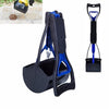 Foldable Pooper Scooper Long Handle (60cm) - Blue