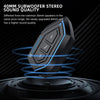 X6 Helmet Bluetooth Headset Wireless Waterproof Moto Handsfree Stereo Headphone(Hard Pipe Wheat)