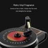Gramophone+3pcs Refill Aroma Car Aroma Diffuser Air Vent Rotating Retro Gramophone Fragrance Diffuser Ornament