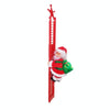 Electric Santa Claus Toy Christmas Children Gift Decoration, Specification: Red Ladder