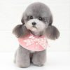 Light Pink Dog Bib, Large, Absorbent Cotton Scarf, Cats & Dogs