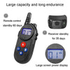 Dog Training Collar 1000m Remote Shock Vibration Waterproof Yellow