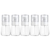 10 PCS Portable Refillable Plastic Fine Mist Perfume Spray Bottle Transparent Empty Spray Sprayer Bottle, 30ml(Transparent)