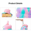 Cute Cartoon Foldable Sports Water Bottle, Color: Ice Cream