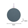 8cm Aquarium Air Stone Disc (2 Pack) - Fine Bubble Diffuser
