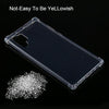 For Galaxy Note10+ Four-Corner Shockproof Ultra-Thin Transparent TPU Case