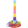 Night Market Stall Detachable Throwing Hoop Toys Children Parent-Child Games, Spec: 1 Tower 3 Circles