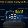 3.5" Car HUD Head-Up Display OBD2+GPS Dual Mode Speedometer