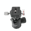 BEXIN 720 Degree Rotation Panoramic Aluminum Alloy Tripod Ball Head with Quick Release Plate