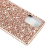 For Samsung Galaxy Note20 Ultra Glitter Powder Shockproof TPU Protective Case(Black)