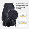 90L+10L  Multifunctional Outdoor Large Capacity Waterproof Nylon Hiking Bag(Red)