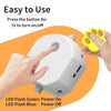 O3 Smart Pet Toy Ball 8.5cm, Remote Control, Luminous, Rechargeable, Yellow/Orange