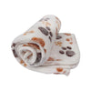 Coral Fleece Pet Blanket, XS (White), Soft & Warm for Small Dogs & Cats