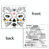 10 PCS Water Transfer Stickers Children Cartoon Halloween Funny Tattoo Stickers Horror Decoration Face Stickers(FK-012)