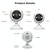 3MP 180° Panoramic WiFi Security Camera | UK Plug | White