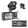 A1 3-lens Video HD Night Vision Car Driving Recorder