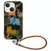 For iPhone 13 Animal Pattern IMD Full Coverage TPU Phone Case(Forest World)