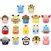 Kids 3D Animal Velvet Backpacks Children Cartoon Kindergarten Toys Gifts School Bags(Tiger)