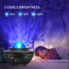 G004 Small Bowl Starry Projection Lamp Laser Light with Bluetooth Speaker(Black)
