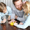 5 PCS Child Mental Arithmetic Desktop Educational Toys Silicone Pressing Board Game, Style: Car  (Yellow)