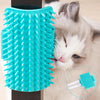 Cat Scratching & Massage Brush (Orange, 3pcs) - Furniture Leg Protector